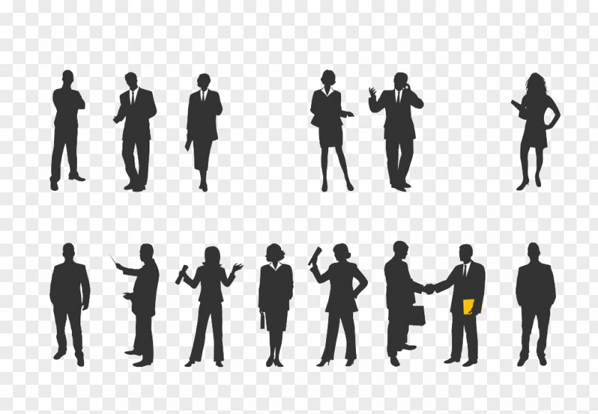 PPT Element Businessperson Stock Photography Silhouette PNG