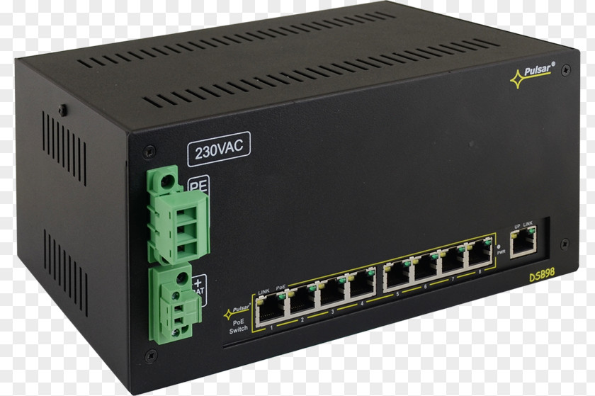 Rail Switch Power Converters Ethernet Hub RF Modulator Network Router PNG