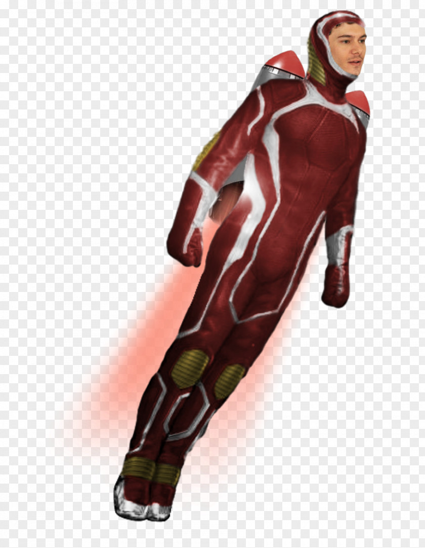 Strange Personal Protective Equipment Character Maroon Fiction Costume PNG