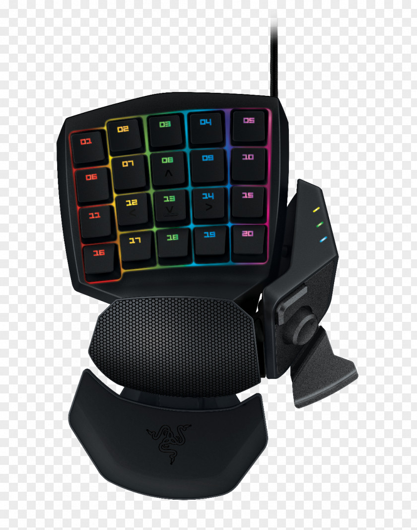 Computer Mouse Keyboard Gaming Keypad Razer Inc. Orbweaver Chroma PNG