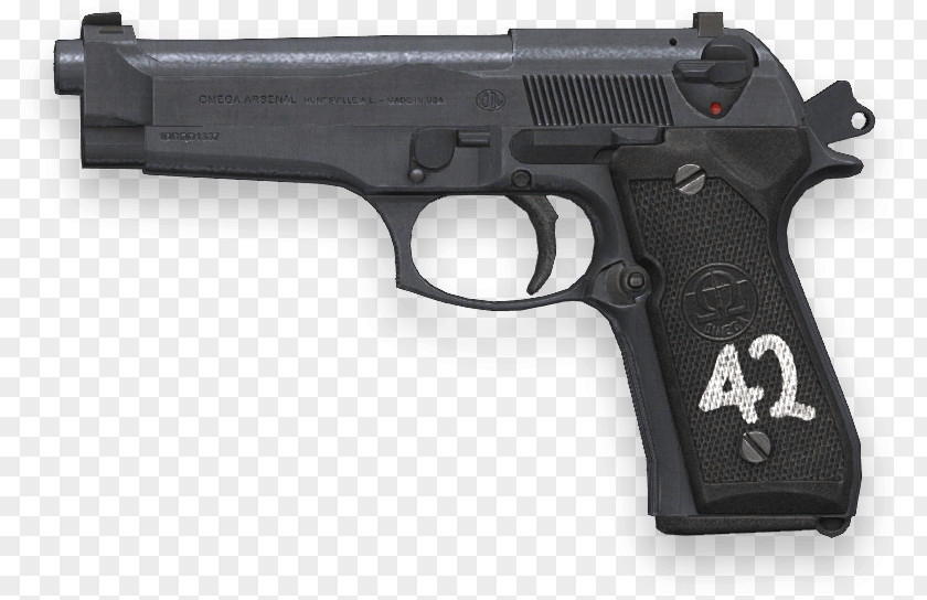 Handgun Beretta M9 92 Elite II Pistol PNG