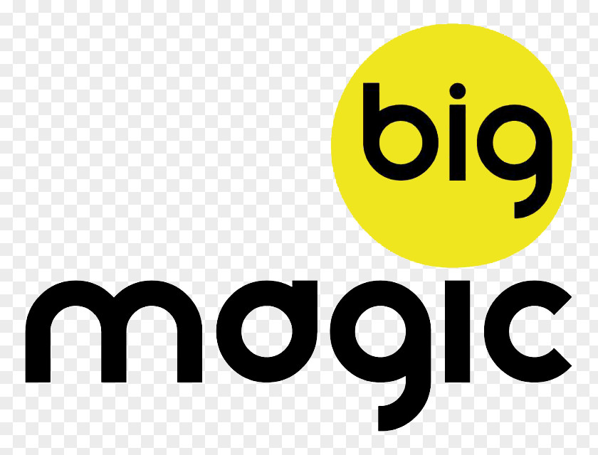 Logo LyngSat Big Magic: Creative Living Beyond Fear Brand Font PNG