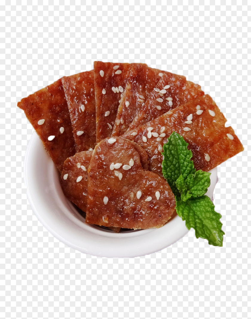 Pork Jerky Bakkwa Char Siu Meat PNG