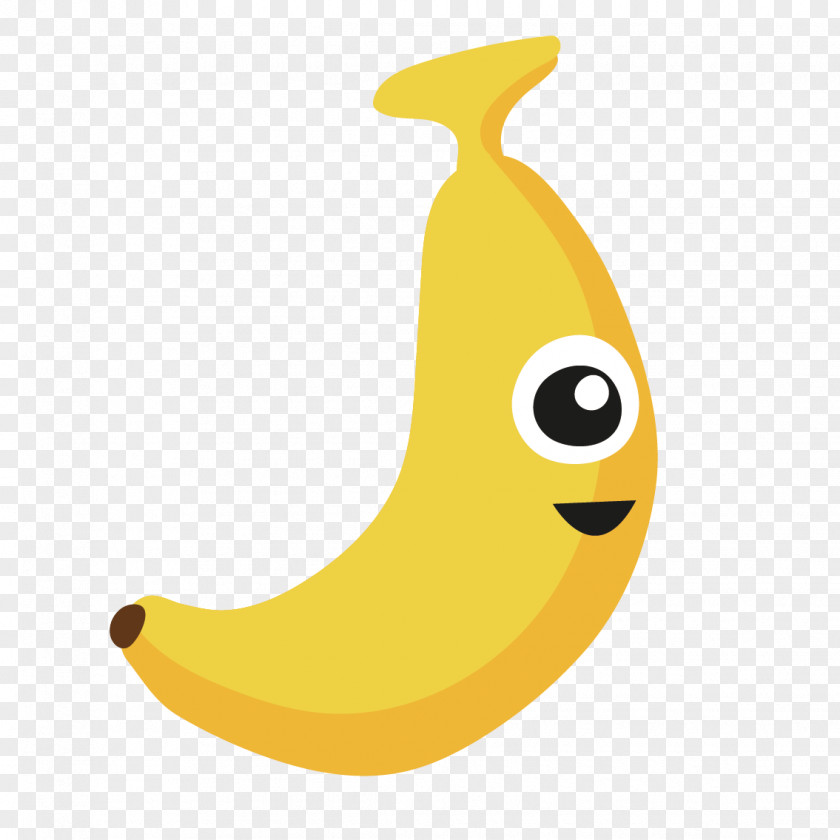 Vector Cute Banana PNG