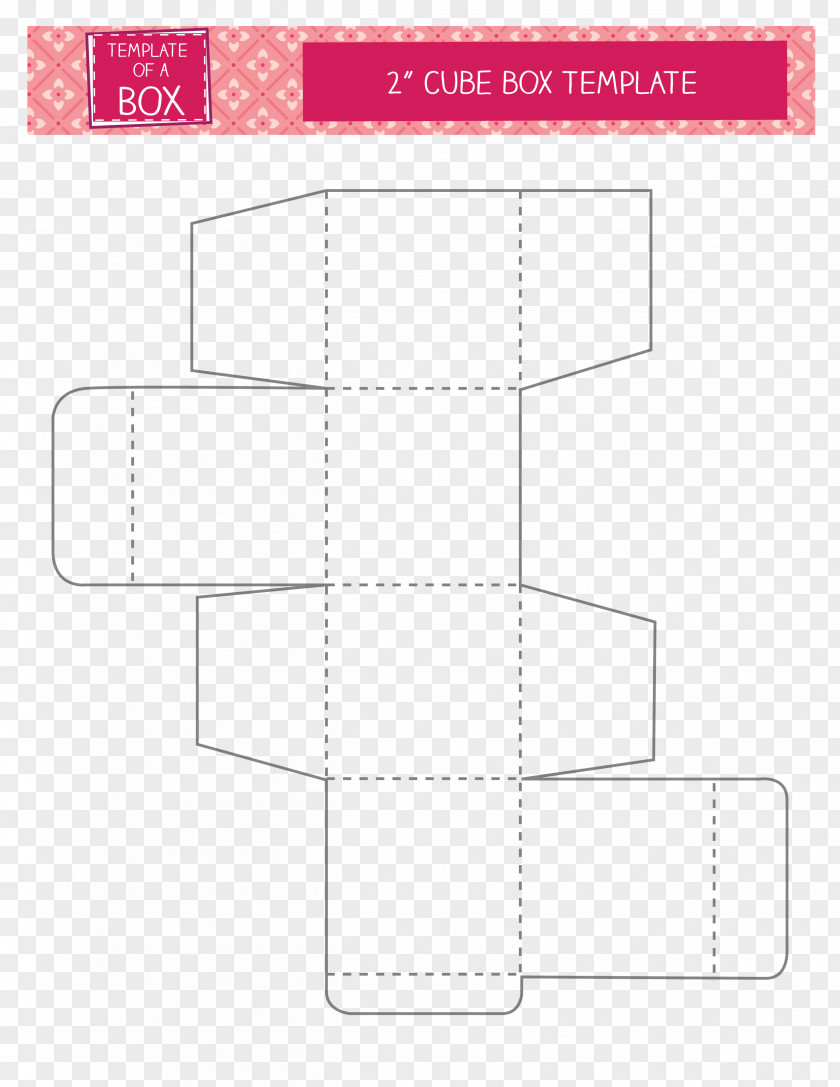 Box Paper Template Pattern Cube PNG