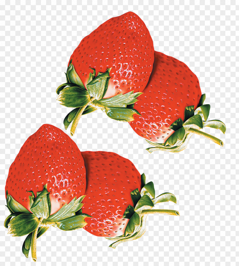 Strawberry Superfood Diet Food Garnish PNG