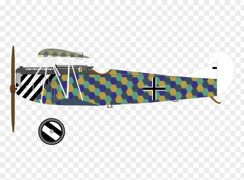 Airplane Fokker D.VII Clip Art PNG