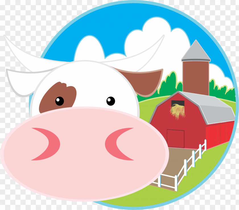 Barn Cattle Farm Clip Art PNG