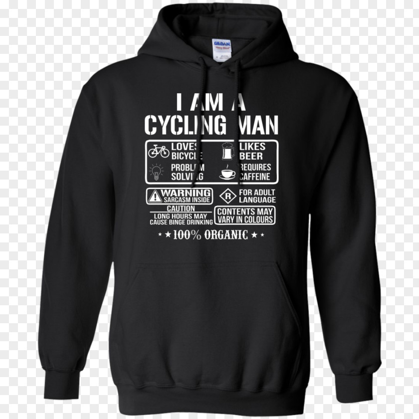 Bicycle Man T-shirt Hoodie Sweater Neckline PNG