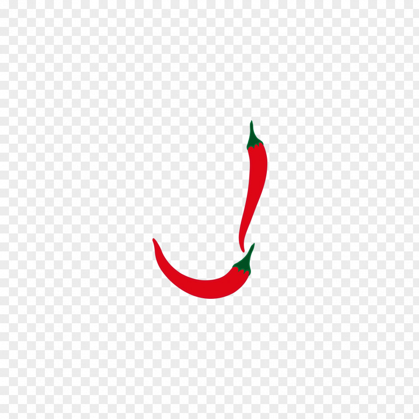 Pepper Alphabet J Logo Red Font PNG