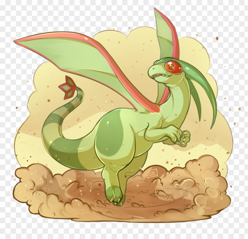 Sandstorm Flygon Drawing Fan Art PNG