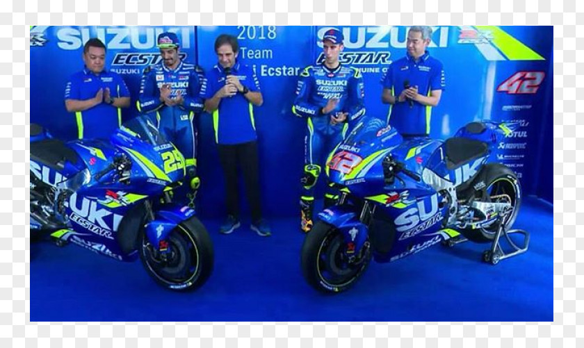 Simona Halep Team Suzuki Ecstar GSX-RR 2018 MotoGP Season Racing Manufacturer PNG