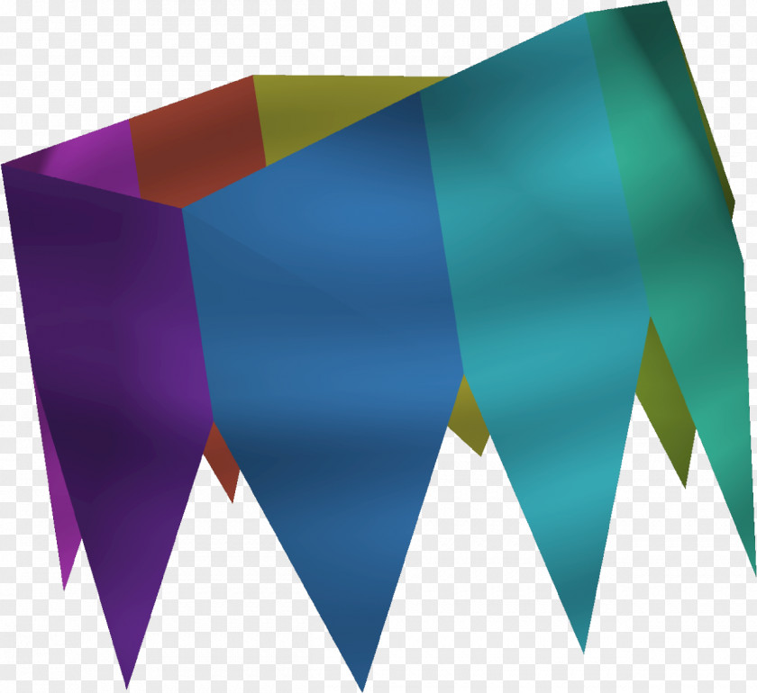 Chrome Old School RuneScape Party Hat PNG