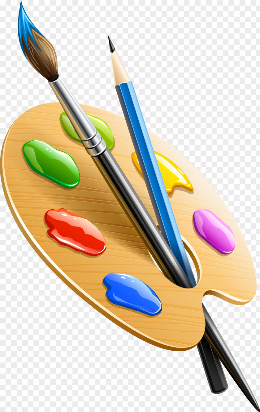 Louboutin Paintbrush Drawing Pencil Palette PNG