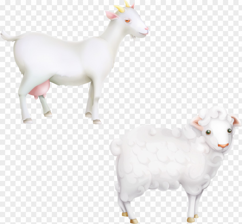 Vector Cute Animal Sheep Goat Livestock PNG