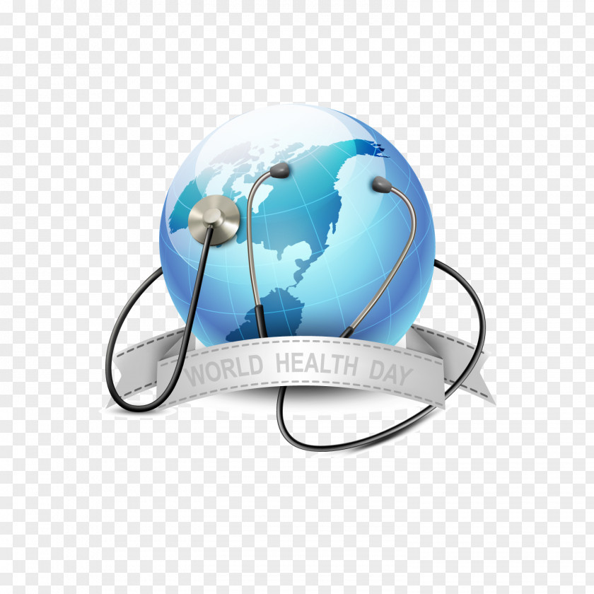 Blue Earth Vector World Health Day Organization April 7 PNG