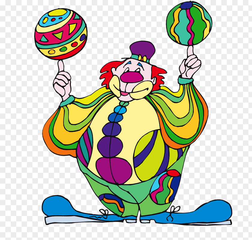 Clown Clip Art Circus Image Stock Illustration PNG