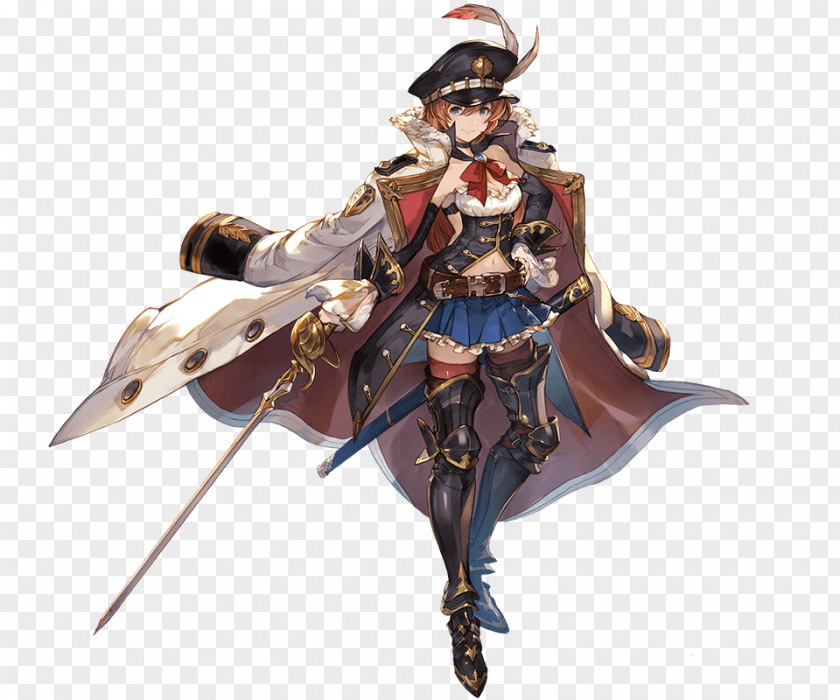 Granblue Fantasy Rage Of Bahamut Anime Character Art PNG of Art, Male Female shadow clipart PNG