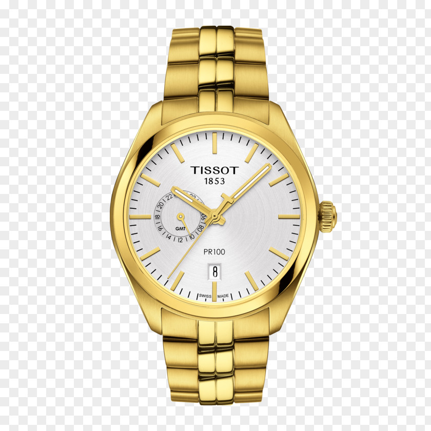 Watch Gold Tissot Jewellery Citizen Holdings PNG