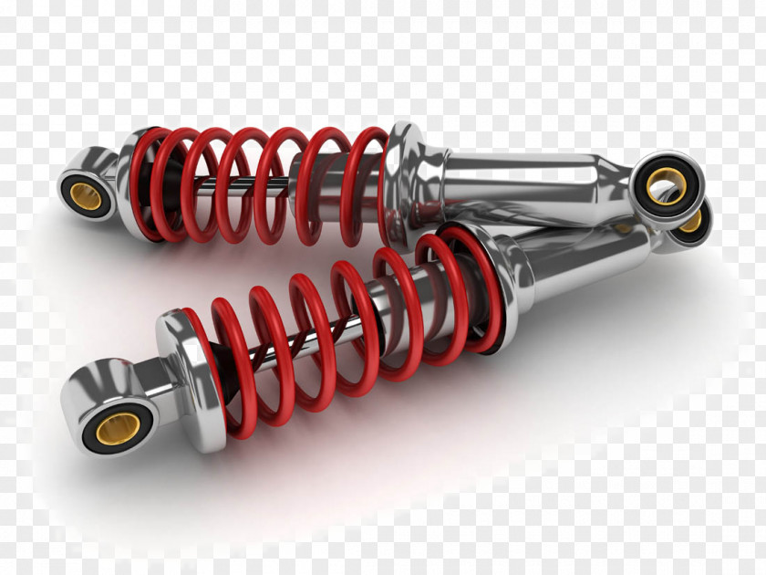Automotive Engine Parts Car Suspension Shock Absorber Vehicle PNG