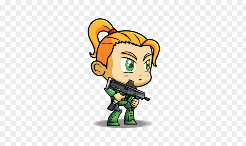Cartoon Soldier Character Animation Royalty-free PNG