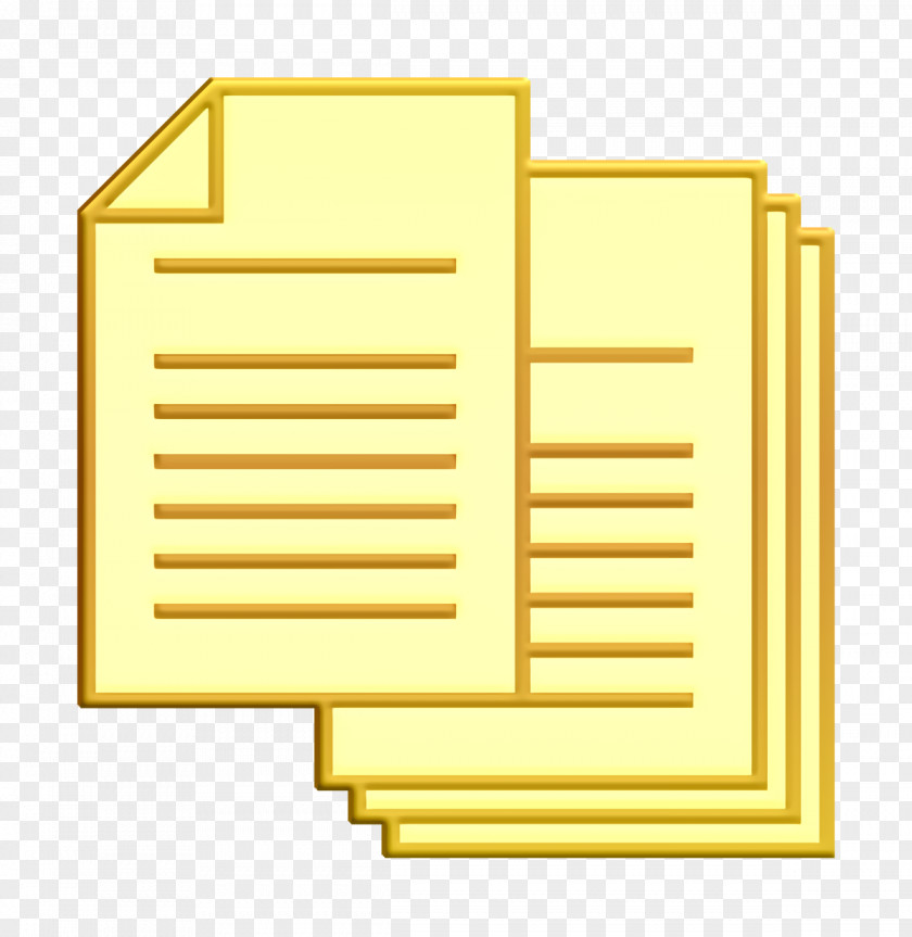 Copy Icon Office Supplies Document PNG