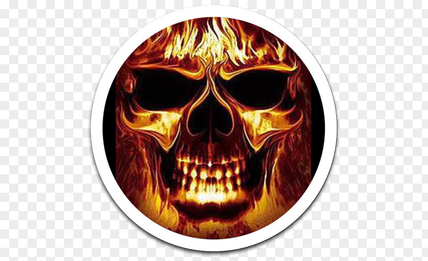 Flame Desktop Wallpaper Skull Combustion Fire PNG
