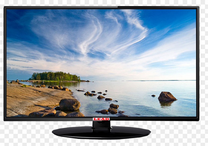 Led Tv Image LED-backlit LCD Dell Television Set PNG