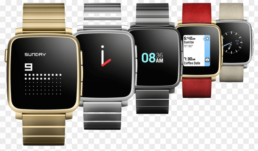 Pebble Time Smartwatch Apple Watch PNG