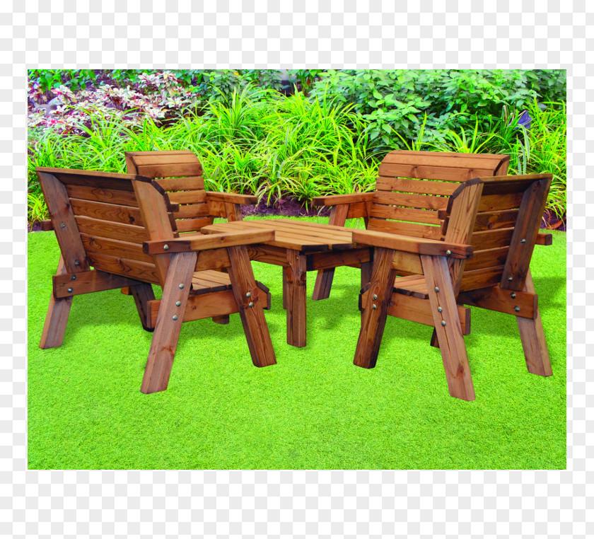 Table Garden Furniture Bench Design PNG