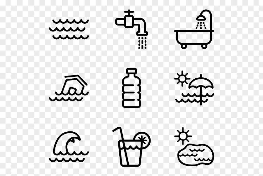 Water Use Hobby Icon Design PNG