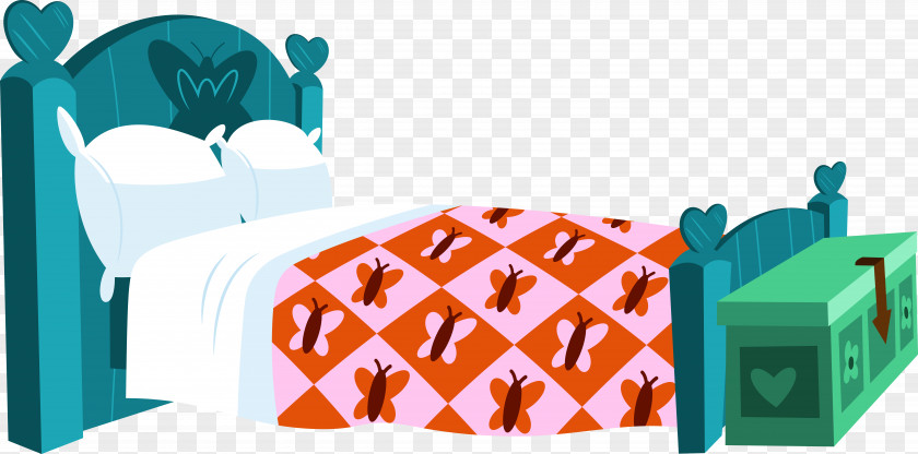 Bed Fluttershy PNG