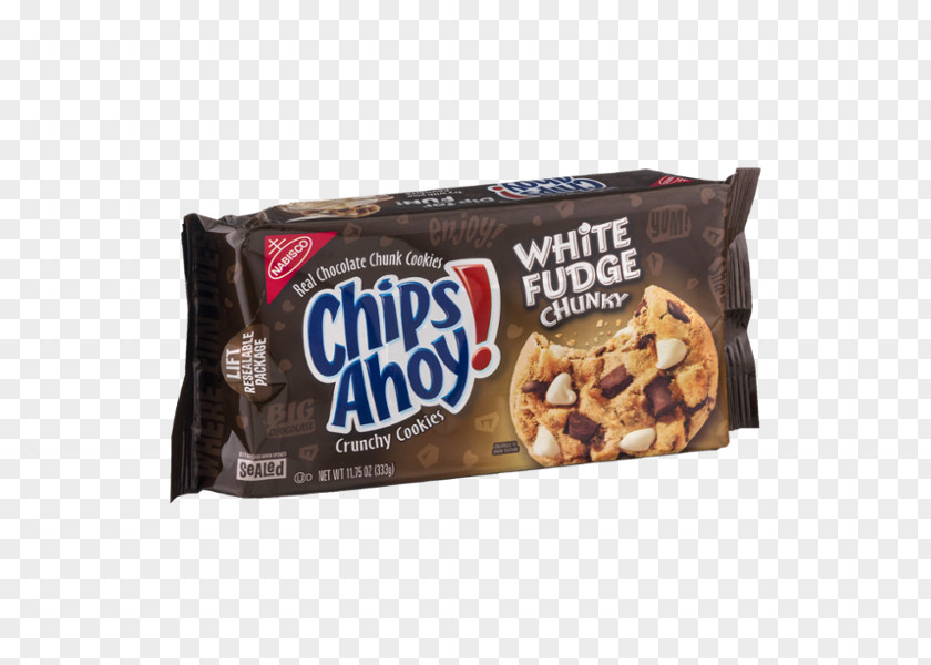 Chocolate Bar Chip Cookie Fudge White PNG