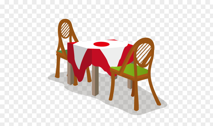 Vector Table Chair Clip Art PNG