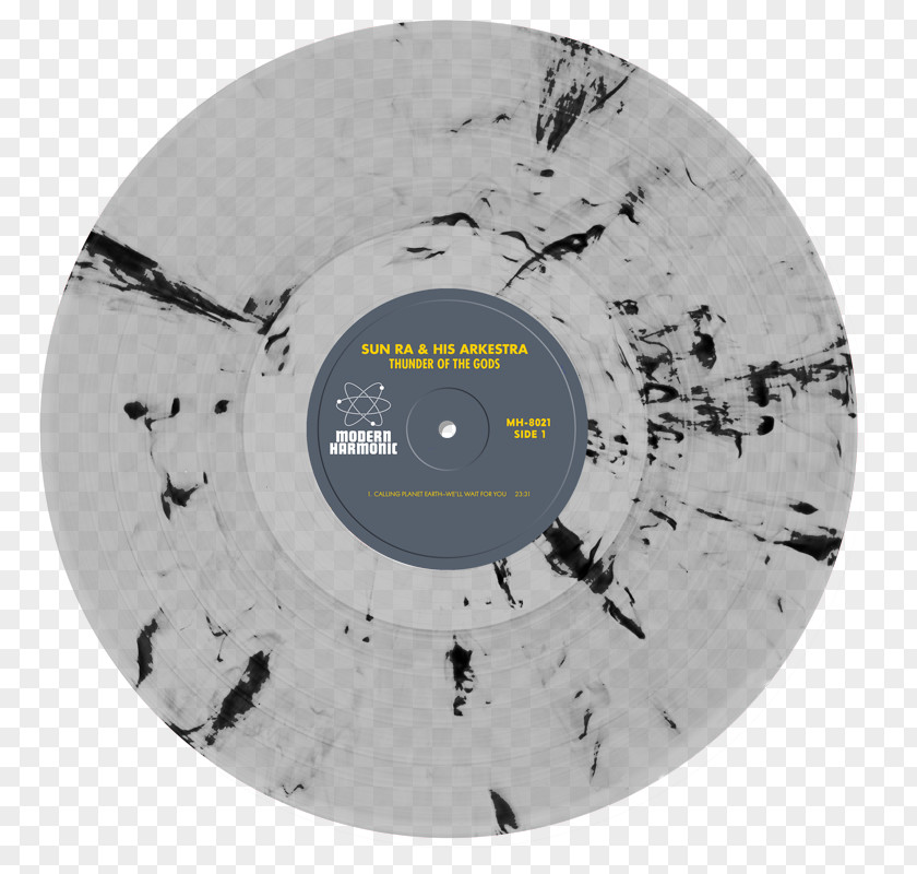 Vinyl Records Thunder Of The Gods Calling Planet Earth Sun Ra Arkestra Modern Harmonic Sundazed PNG