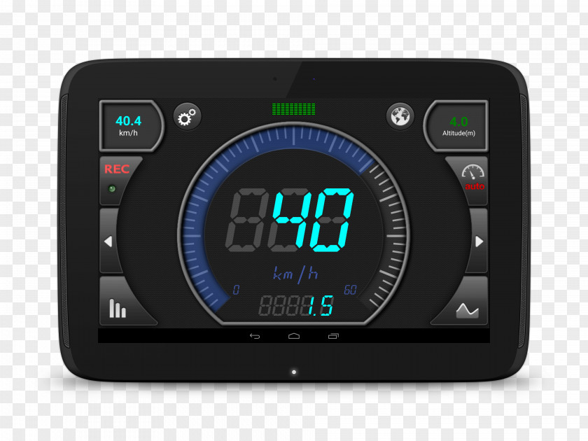 Android Speed Apps! Gauge PNG