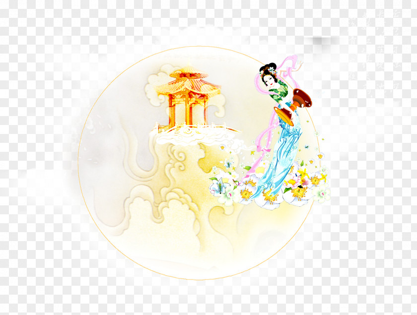 Chang E Graphic Design Character Illustration PNG