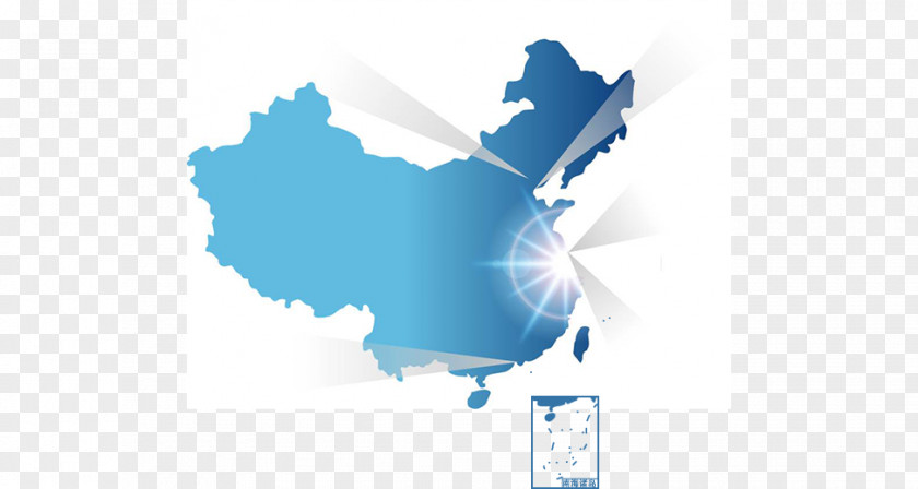 China Vector Map World PNG