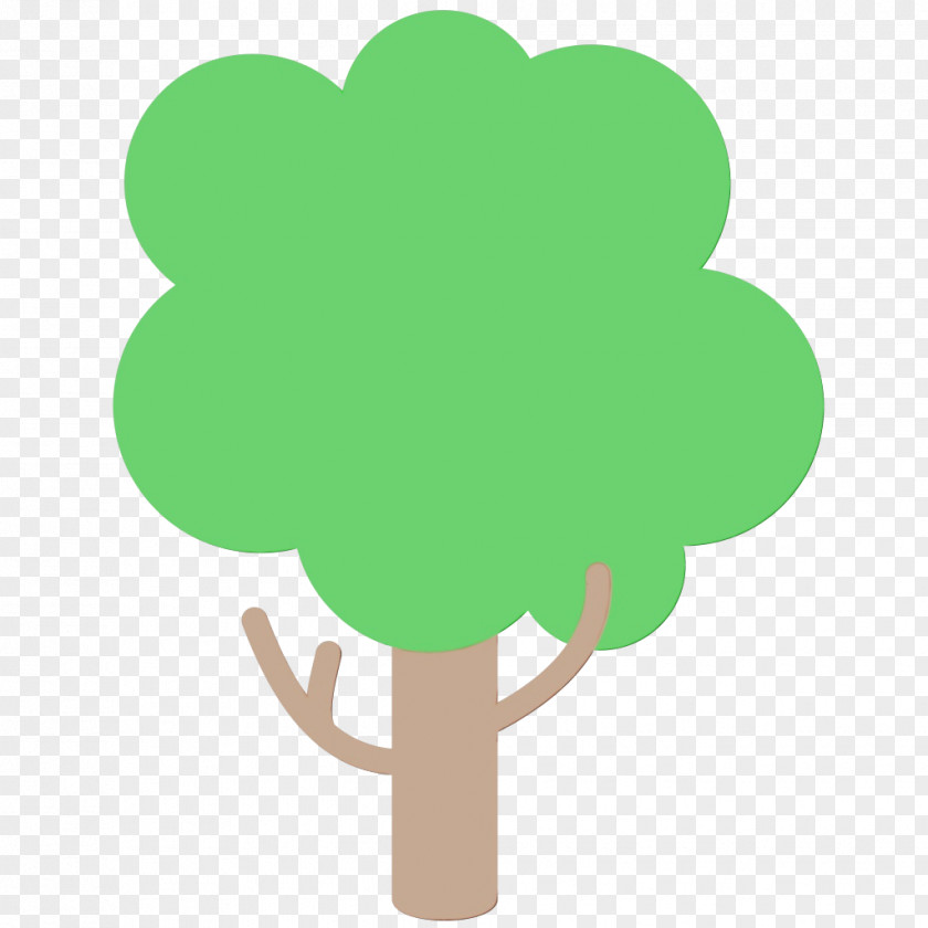 Clover Plant Green Leaf Background PNG