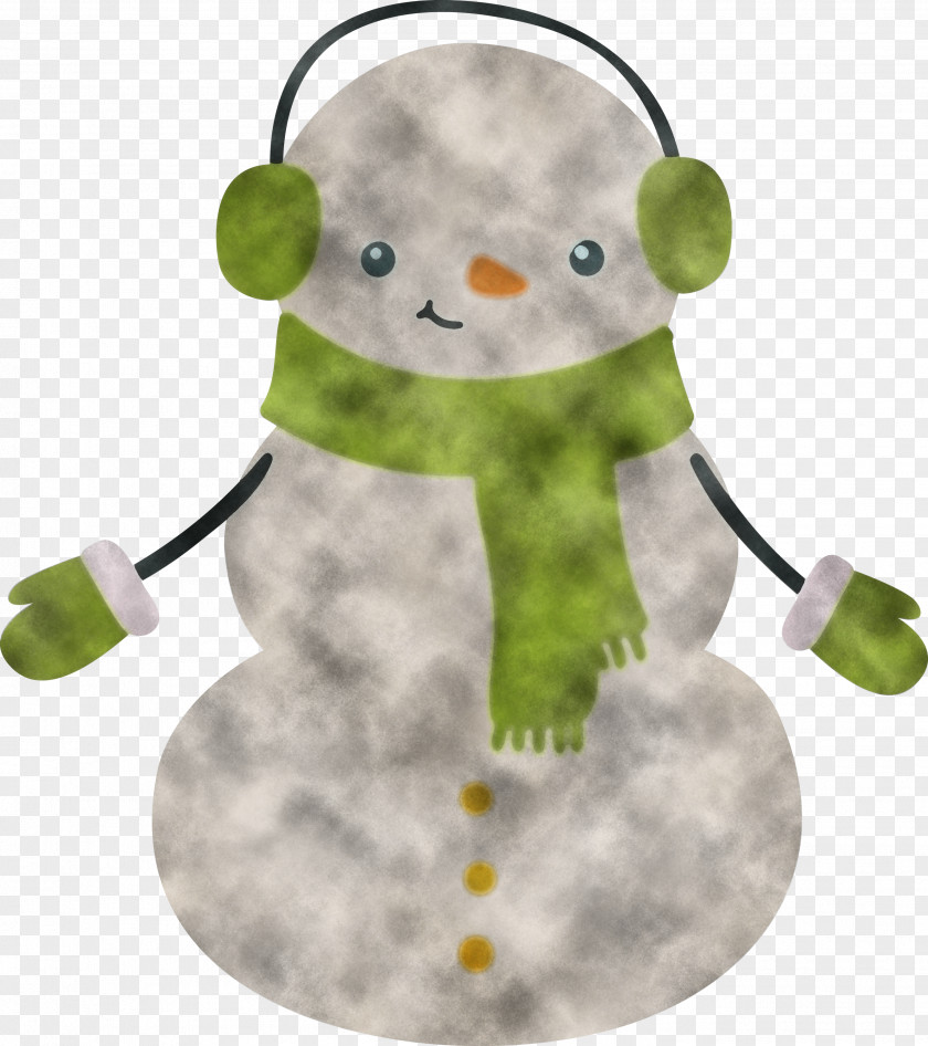 Snowman Winter Christmas PNG