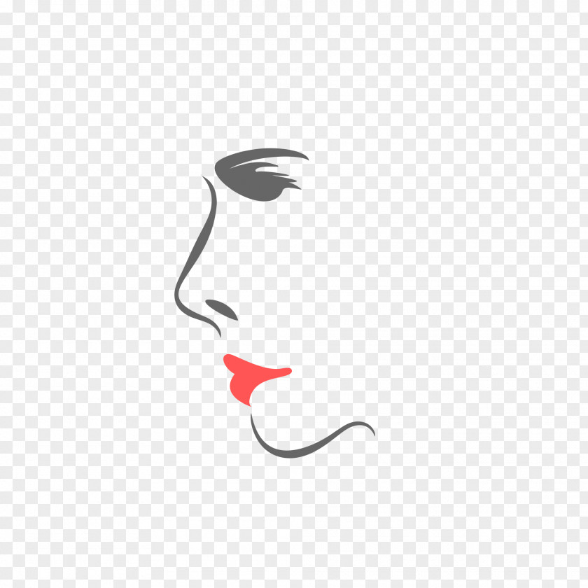 Woman Face Cartoon Logo Clip Art PNG