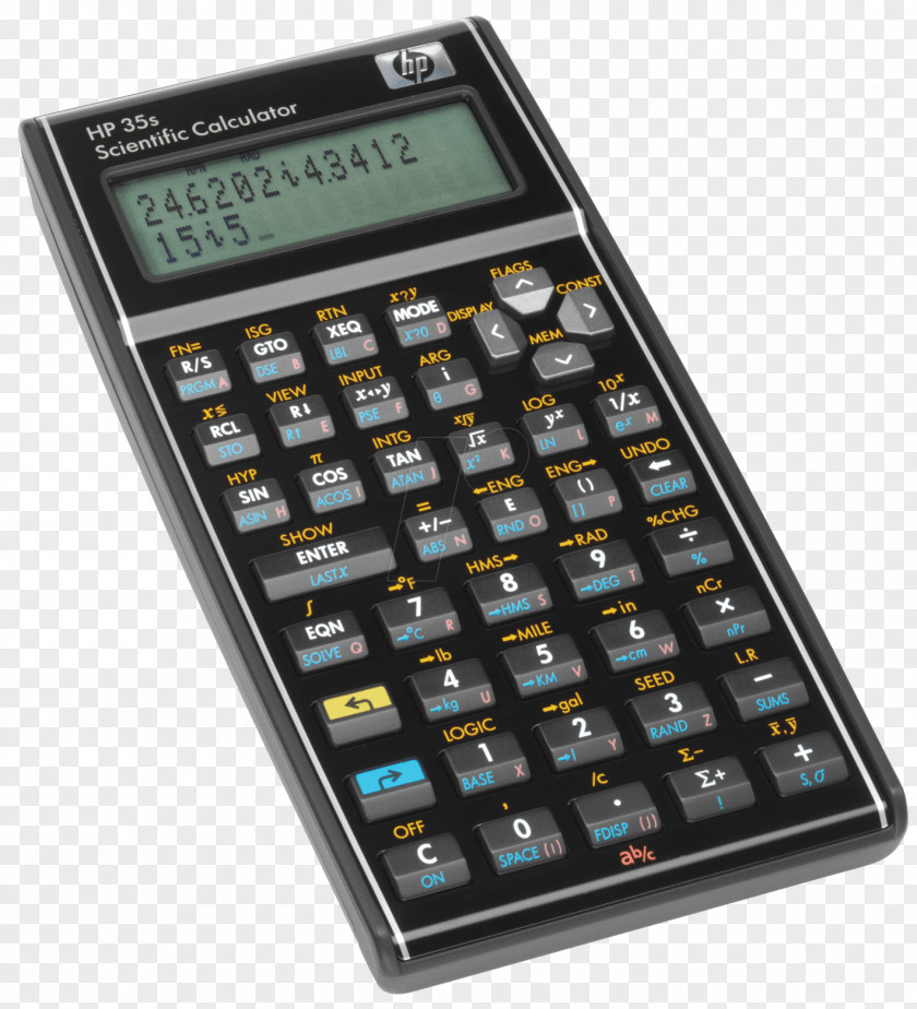 Calculator Hewlett-Packard HP 35s Programmable Scientific Calculators PNG