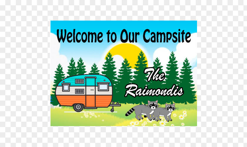 Campsite Camping Campfire Campervans Family PNG