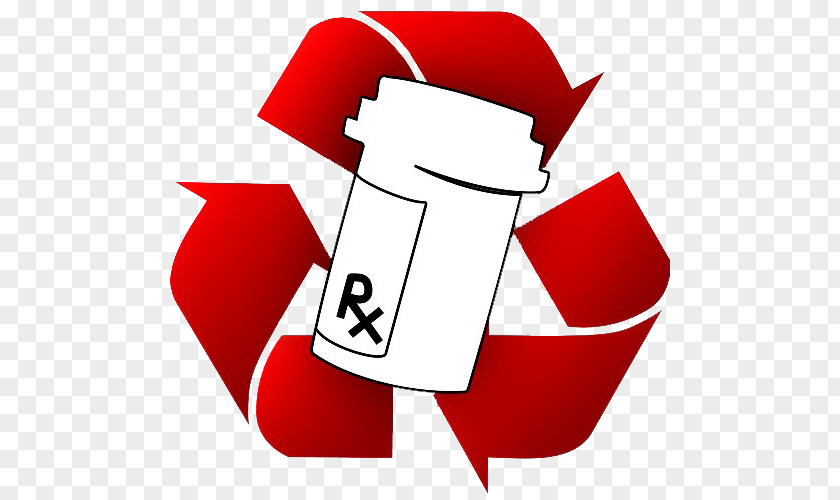 Drug Disposal Recycling Symbol Bin Clip Art PNG