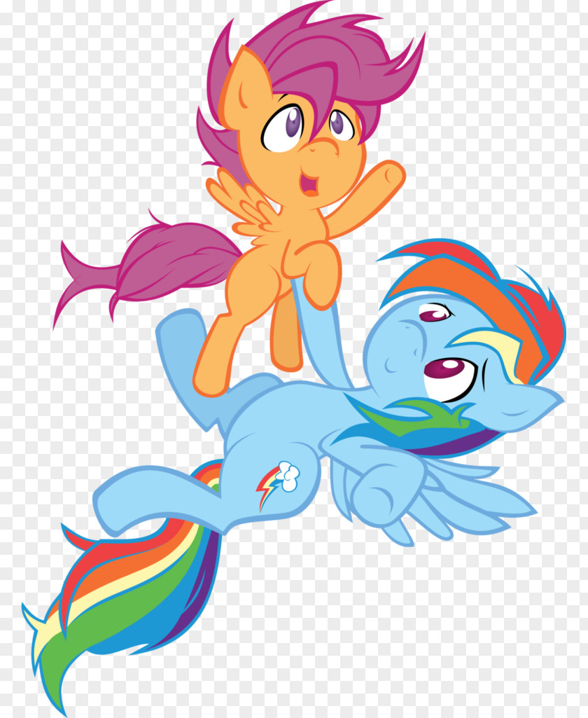 My Little Pony Rainbow Dash Scootaloo Pinkie Pie Fluttershy PNG