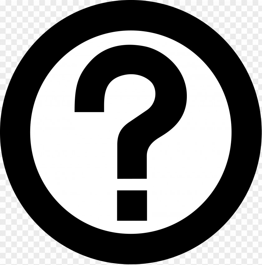 Question Registered Trademark Symbol Copyright Service Mark PNG