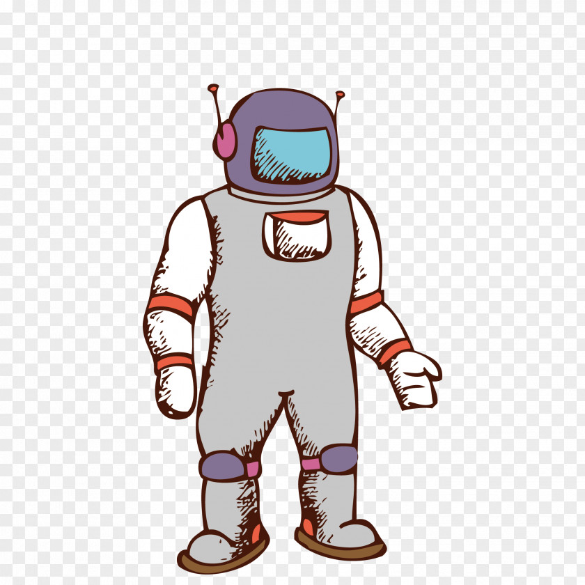 Astronaut Clip Art Drawing Space Suit Illustration PNG