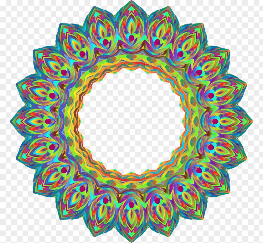 Mandala Rangoli Clip Art Image Vector Graphics PNG
