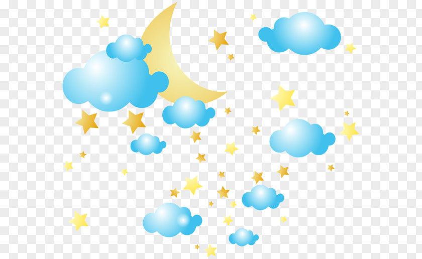 The Seventh Evening Of Moon Full Cloud Clip Art PNG