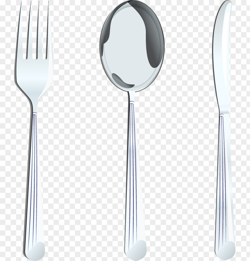 Vector Knife And Fork Tableware Spoon PNG